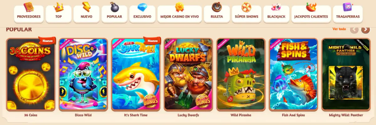 billybets casino juegos